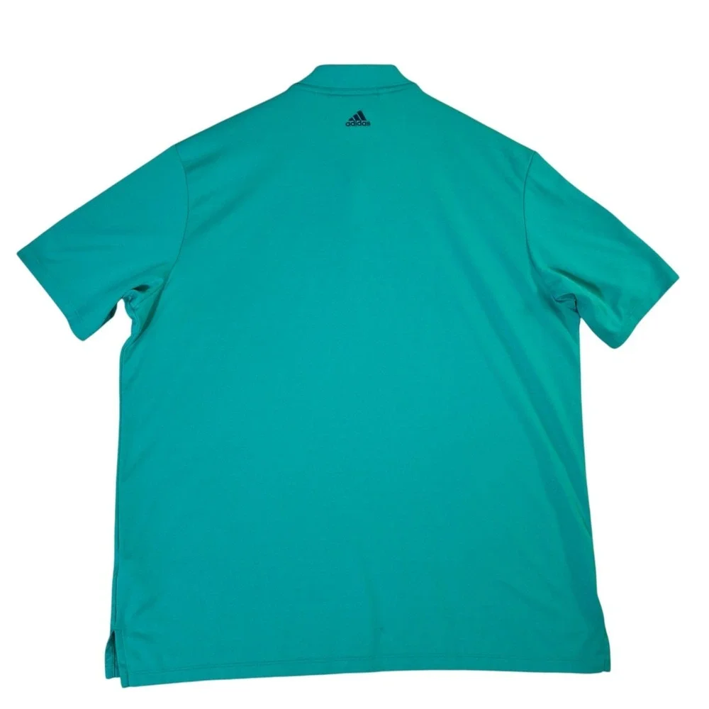 Adidas Polo‎ Shirt Mens XL The Players TPC Sawgrass Climacool Golf Teal Green